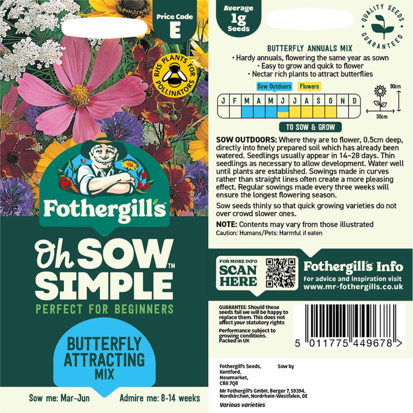 Butterfly Attracting Seed