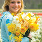 Spring Bonanza Daffodil Mixture Narcissus Bulbs Blooms Species Growing Bonsai Roots Rhizomes Corms Tubers Potted Planting Reblooming Fragrant Garden Flower Seeds Plant
