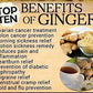 GINGER - -Grow Your own,Grow Indoors or Outdoors(1/2 Pound)