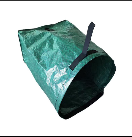 Gardzen 2-Pack Large Yard Dustpan-Type Garden Bag for Collecting Leaves 53 Gallon Per Bag lawn bags for leaves clear lawn bags