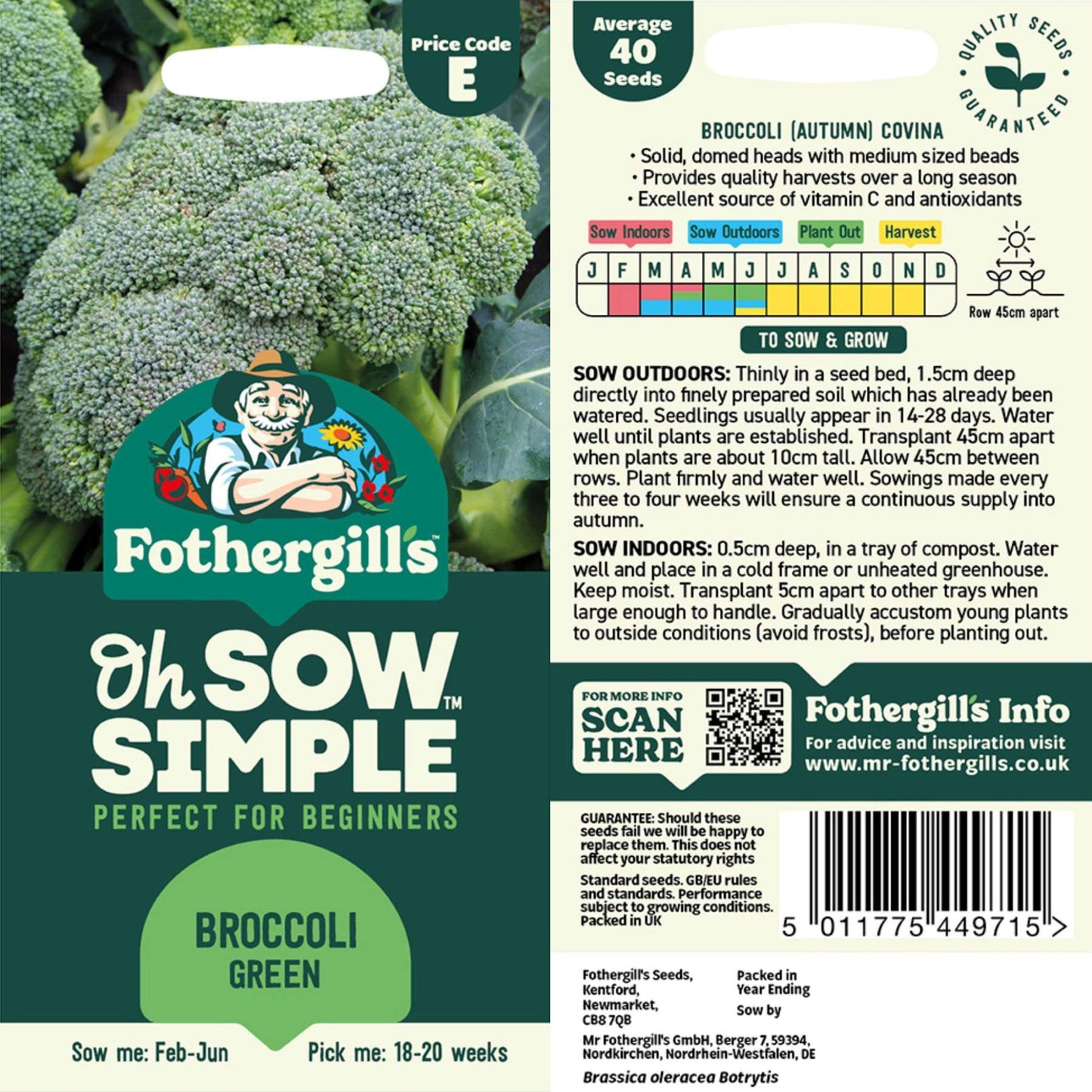 Broccoli Green Seed