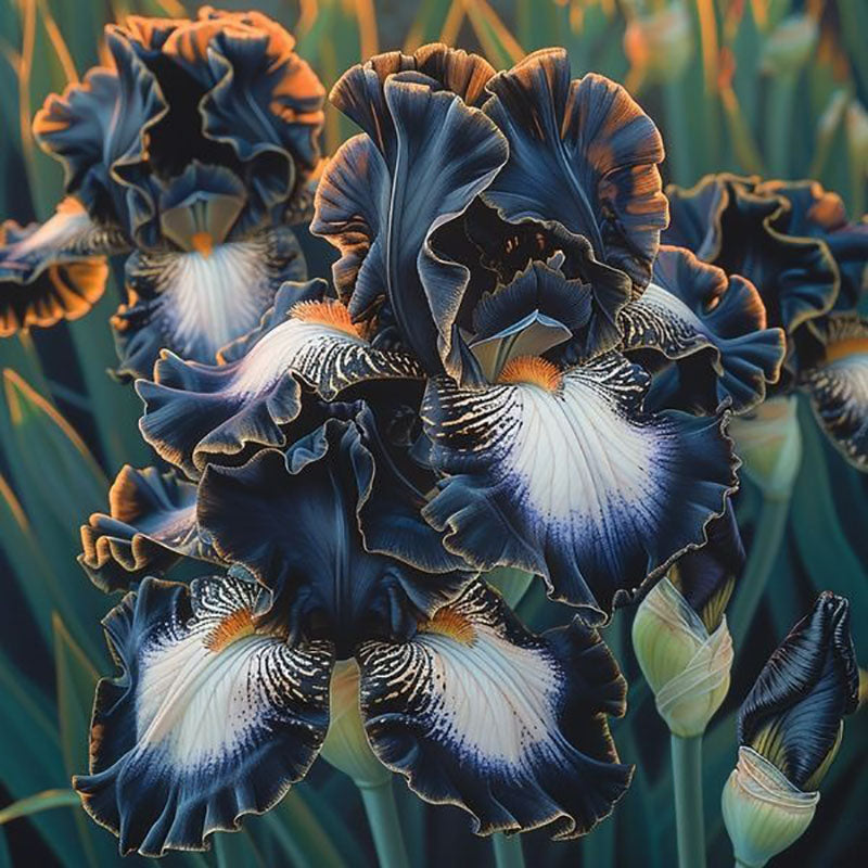 Ruby Streak-Rare Iris Seeds ⚜️